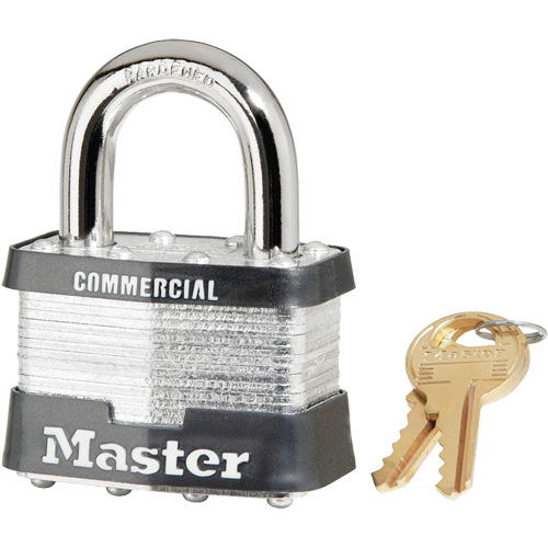 Cadenas lamin&eacute;, Argent, Cl&eacute;s identiques, Acier lamin&eacute;, Largeur de 2" Distribution Élite MP