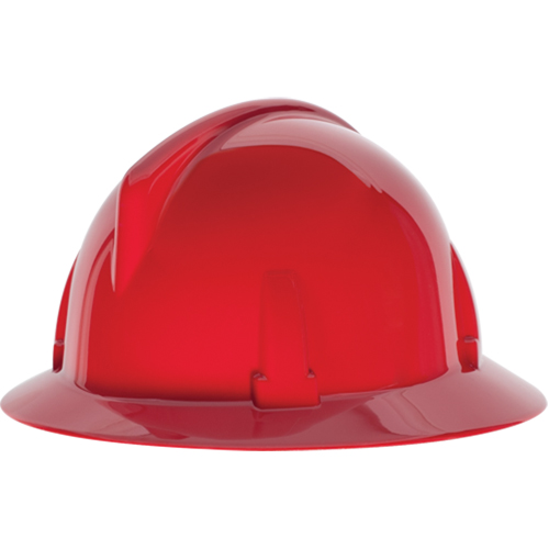 TopGard&reg; Full Brim Hardhat, Meets CSA Type 1, Ratchet Suspension, Non-Vented Distribution Élite MP
