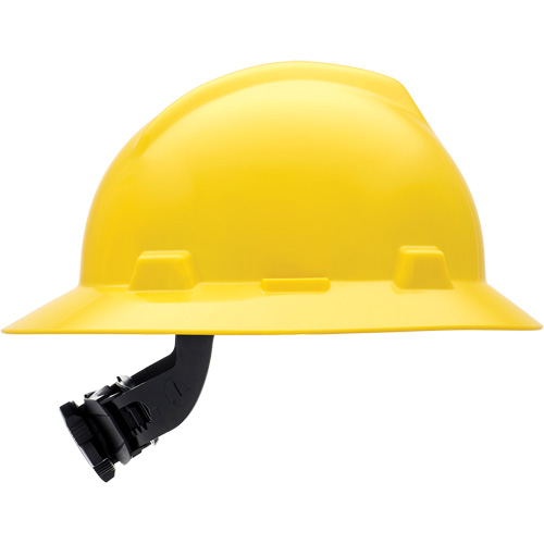 Casques de s&eacute;curit&eacute; &agrave; bordure compl&egrave;te V-Gard, R&eacute;pond aux normes CSA type 1, Suspension Rochet, Non ventil&eacute; Distribution Élite MP
