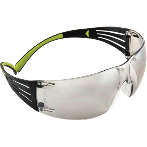 Lunettes de s&eacute;curit&eacute; SecureFit s&eacute;rie 400, Lentille Miroir int&eacute;rieur/ext&eacute;rieur, Anti-&eacute;gratignures, ANSI Z87+/R&eacute;pond ou surpasse la norme CSA Z94.3 Distribution Élite MP