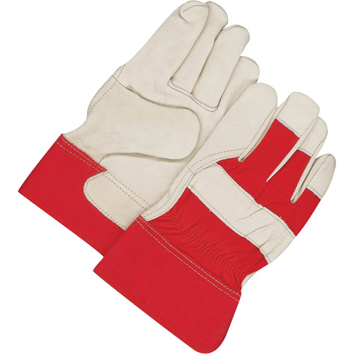 Gants d'ajusteur classiques, T-Grand, Paume en Cuir fleur de vache, Doublure en Molleton Distribution Élite MP