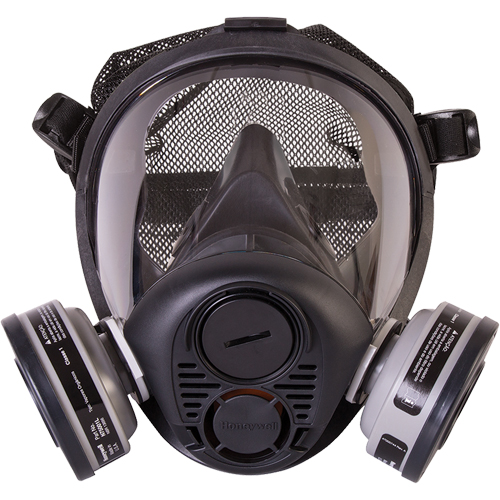 Respirateur &agrave; masque complet de s&eacute;rie RU6500 de North, Silicone, Petit Distribution Élite MP