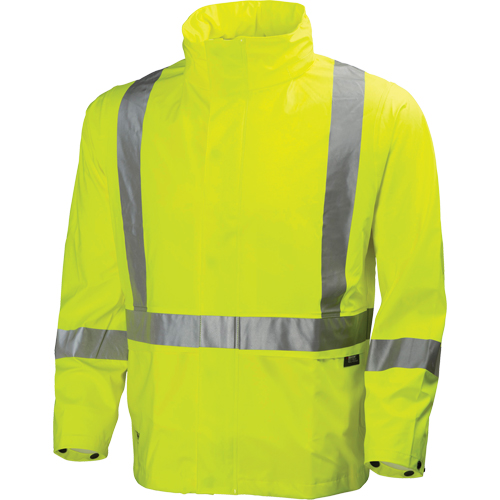 Veste imperm&eacute;able Narvik , Polyester, Jaune lime haute visibilit&eacute;, Petit Distribution Élite MP