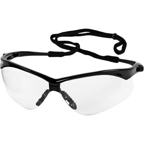 Lunettes de s&eacute;curit&eacute; Nemesis de Kleenguard, Lentille Transparent, Antibu&eacute;e, ANSI Z87+/R&eacute;pond ou surpasse la norme CSA Z94.3 Distribution Élite MP