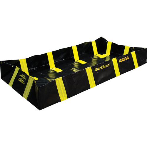 Bermes de confinement avec supports int&eacute;rieurs de parois QuickBerm , Capacit&eacute; 235 gal. US, 4' la x 8' lo x 12" h, Support &agrave; encliqueter Distribution Élite MP