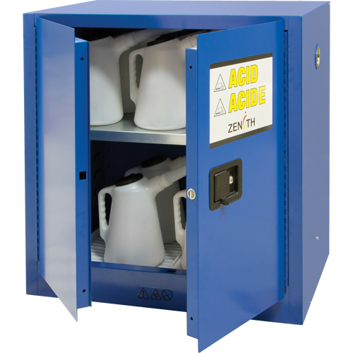 Armoire pour liquides corrosifs, 22 gal., 35" x 35" x 22" Distribution Élite MP