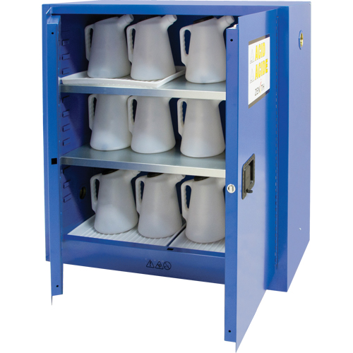 Armoire pour liquides corrosifs, 30 gal., 43" x 44" x 18" Distribution Élite MP
