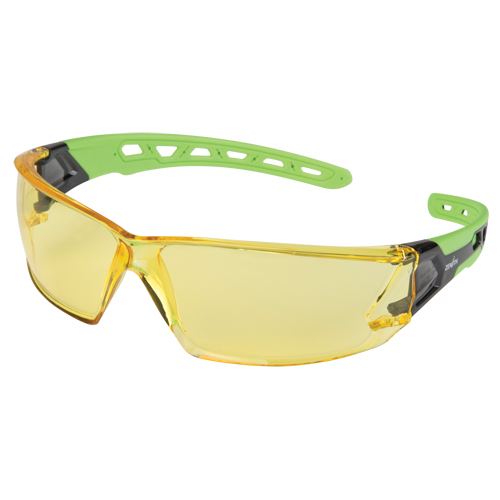 Z2500 Series Safety Glasses, Amber Lens, Anti-Scratch, ANSI Z87+/Meets/Exceeds CSA Z94.3 Distribution Élite MP