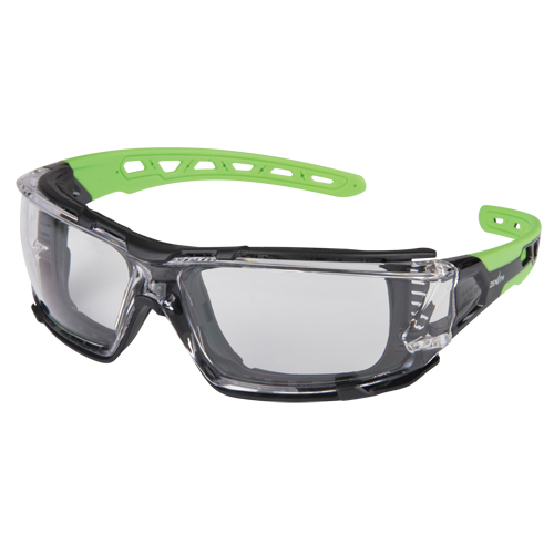 Z2500 Series Safety Glasses with Foam Gasket, Clear Lens, Anti-Fog, ANSI Z87+/Meets/Exceeds CSA Z94.3 Distribution Élite MP