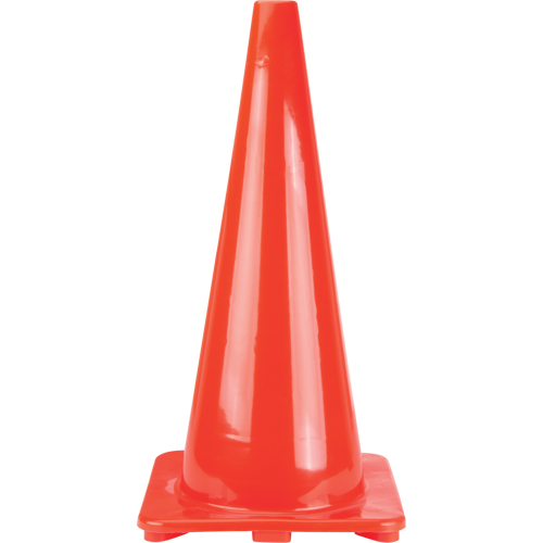 C&ocirc;nes de signalisation, 28", Orange Distribution Élite MP