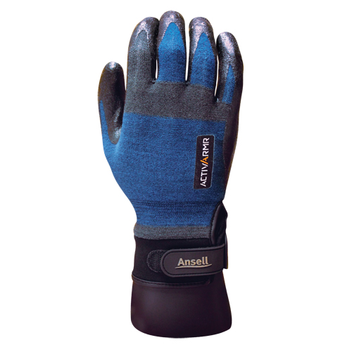 Gants ActivArmr HVAC 97-002, 9/Grand, R&ecirc;vetement Nitrile, Calibre 18, Enveloppe en Nylon Distribution Élite MP