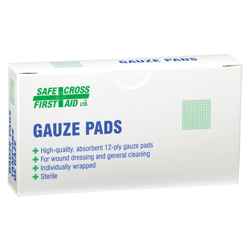Gaze, Tampon, 2" lo x 2" la, St&eacute;rile, Dispositif m&eacute;dical Classe 1 Distribution Élite MP