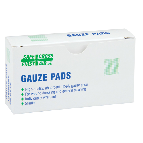 Gaze, Tampon, 3" lo x 3" la, St&eacute;rile, Dispositif m&eacute;dical Classe 1 Distribution Élite MP