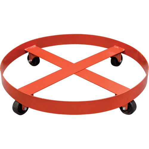 Poly-Collector Drum Dolly, 27.5" dia. x 5.5" H Distribution Élite MP