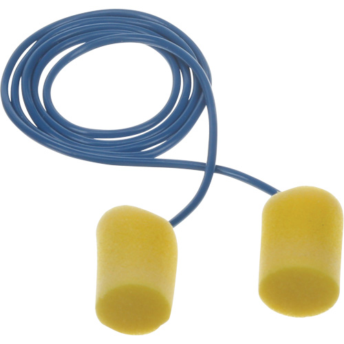 Bouchons d'oreilles classiques E-A-R, Vrac - Sac en poly, Avec cordon Distribution Élite MP