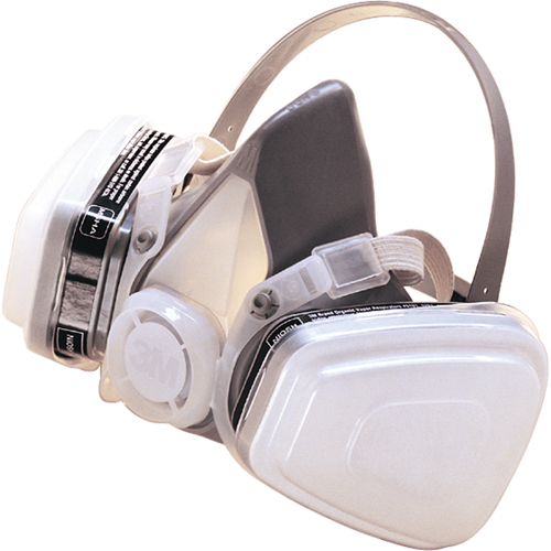 Respirateur jetable &agrave; demi-masque P95 peinture &agrave; pulv&eacute;riser/pesticides, &eacute;lastom&egrave;re/Thermoplastique, Moyen Distribution Élite MP