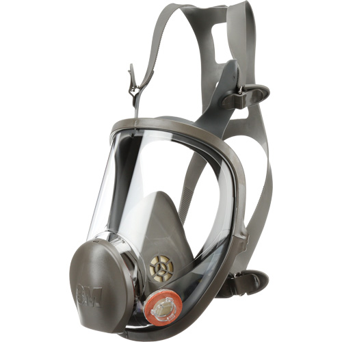 Respirateur r&eacute;utilisable &agrave; masque complet s&eacute;rie 6000, &eacute;lastom&egrave;re/Silicone/Thermoplastique, Grand Distribution Élite MP