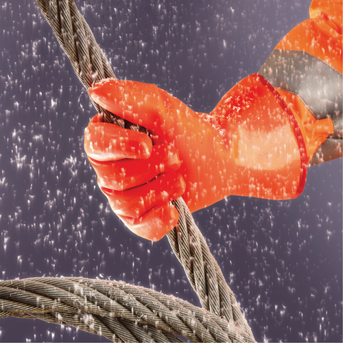 Gants Polar Grip 23-700, 9/Grand, R&ecirc;vetement PVC, Enveloppe en Nylon Distribution Élite MP