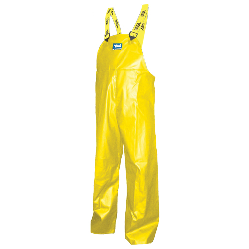 Journeyman&reg; Bib Pants, Small, Polyester/PVC, Yellow Distribution Élite MP