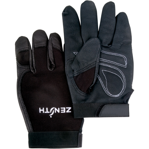 Gants pour m&eacute;canicien ZM300, Paume Cuir fleur de vache, Taille Moyen Distribution Élite MP