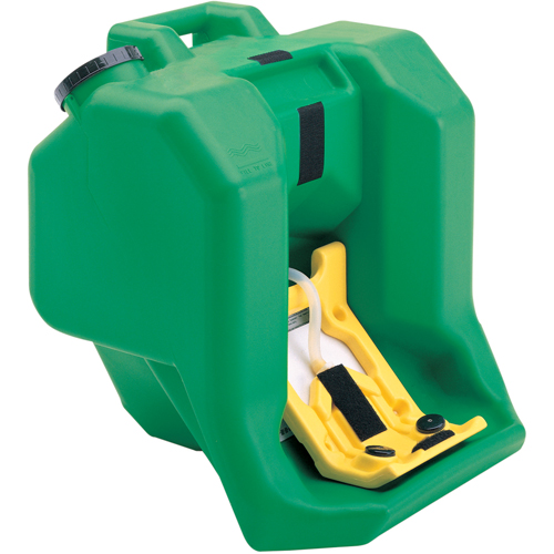 Douche oculaire portative, Aliment&eacute; par gravit&eacute;, Capacit&eacute; 16 gal., Conformit&eacute; ANSI Z358.1 Distribution Élite MP