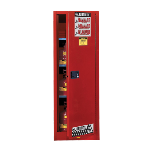 Sure-Grip&reg; EX Slimline Flammable Safety Cabinet, 22 gal., 3 Shelves Distribution Élite MP