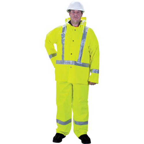 Imperm&eacute;able pour la circulation de premi&egrave;re qualit&eacute; RZ900, Petit, Jaune lime haute visibilit&eacute; Distribution Élite MP