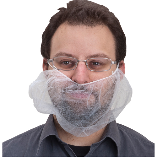 Filets &agrave; barbe, Polypropyl&egrave;ne, Blanc Distribution Élite MP