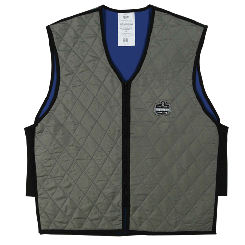 Vestes refroidissantes &agrave; &eacute;vaporation humide Chill-Its 6665, Moyen, Gris Distribution Élite MP