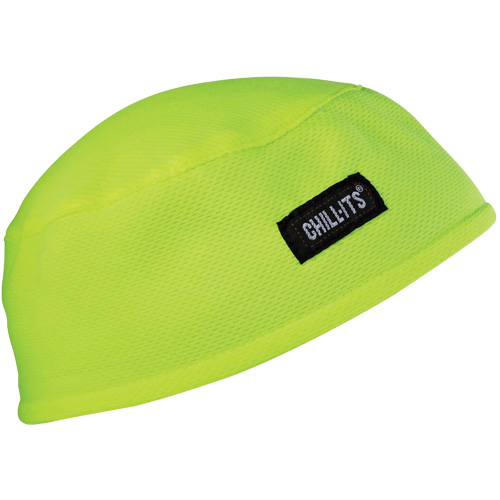 Chill-Its&reg; 6630 Cooling Skull Caps, Hi-Vis Lime Distribution Élite MP