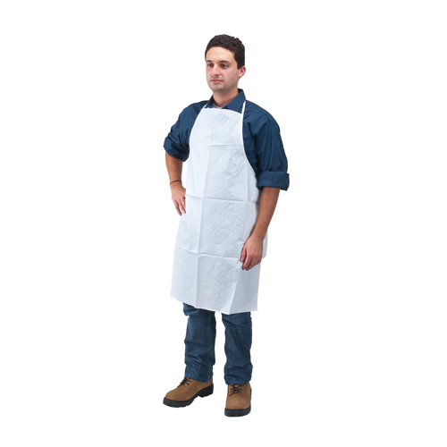 V&ecirc;tements de protection microporeux, Microporeux, Blanc, 28" la x 36" lo Distribution Élite MP
