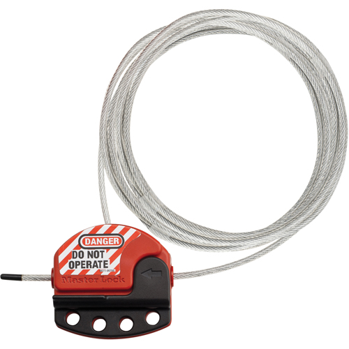 Adjustable Cable Lockouts, 15' Length Distribution Élite MP