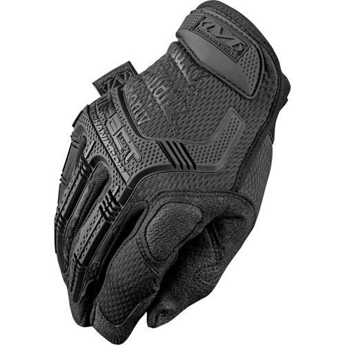 Gants M-Pact noir dissimul&eacute;, Petit, Paume en Synth&eacute;tique, Poignet Boucle et crochet Distribution Élite MP