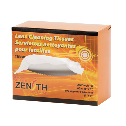 Serviettes nettoyantes pour lentilles, 5" x 8", 300 /pqt. Distribution Élite MP