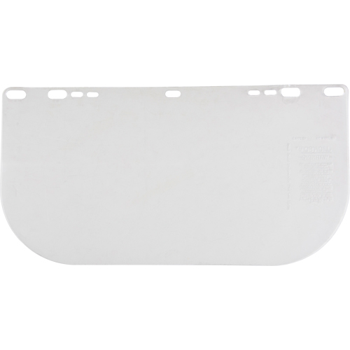 Visi&egrave;re plate transparente F20, Polycarbonate, Teinte Transparent Distribution Élite MP