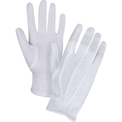 Parade/Waiter's Gloves, Cotton, Hemmed Cuff, X-Large Distribution Élite MP