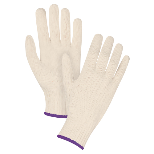 Standard-Duty String Knit Gloves, Poly/Cotton, 7 Gauge, X-Small Distribution Élite MP