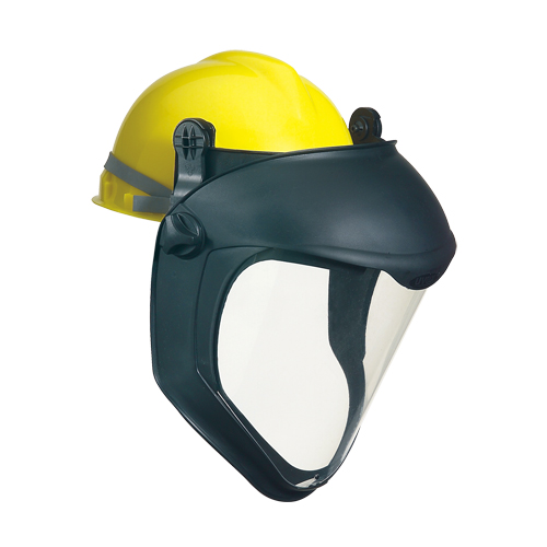 Uvex&reg; Bionic Faceshield with Hardhat Adapter, Polycarbonate Distribution Élite MP