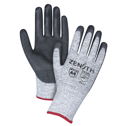 Gants &eacute;lastiques sans coutures r&eacute;sistants &agrave; la coupe, Taille Petit/7, Calibre 13, Rev&ecirc;tement Polyur&eacute;thane, Enveloppe en PEHP, ANSI/ISEA 105 niveau 4/EN 388 niveau 5 Distribution Élite MP
