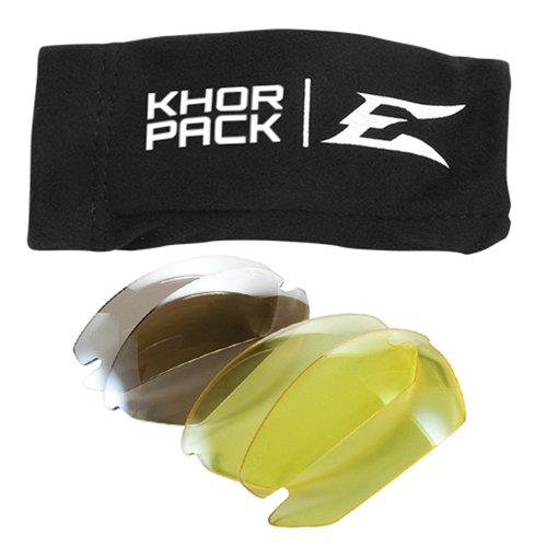 Lentilles de rechange pour les lunettes de s&eacute;curit&eacute; Khor, Antibu&eacute;e/anti-&eacute;gratignures, Transparent, Khor Distribution Élite MP
