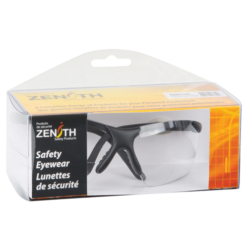 Lunettes de s&eacute;curit&eacute; s&eacute;rie Z1800 avec verres de lecture, Anti-&eacute;gratignures, Transparent, Dioptrie 2,5 Distribution Élite MP