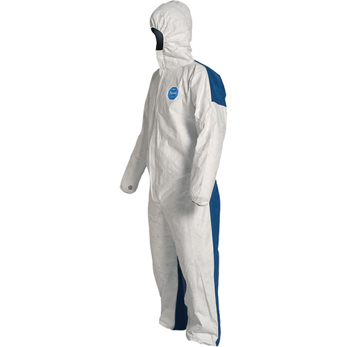 Combinaisons avec capuchon, 4T-Grand, Bleu/Blanc, Tyvek 400 D Distribution Élite MP