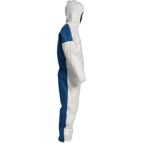 Combinaisons avec capuchon, 4T-Grand, Bleu/Blanc, Tyvek 400 D Distribution Élite MP