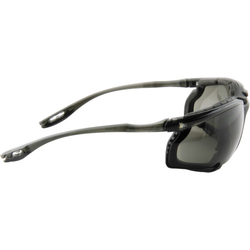 Virtua Safety Glasses with Foam Gasket, Grey/Smoke Lens, Anti-Fog, ANSI Z87+/Meets/Exceeds CSA Z94.3 Distribution Élite MP
