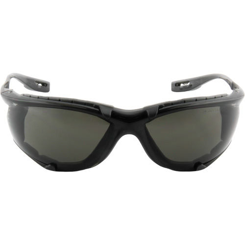 Virtua Safety Glasses with Foam Gasket, Grey/Smoke Lens, Anti-Fog, ANSI Z87+/Meets/Exceeds CSA Z94.3 Distribution Élite MP