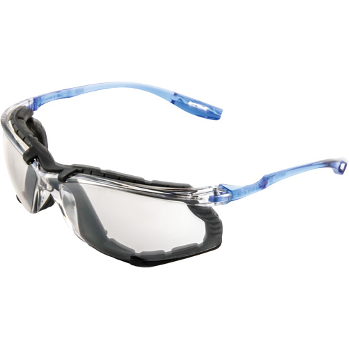 Lunettes de s&eacute;curit&eacute; avec joint en mousse Virtua, Lentille Miroir int&eacute;rieur/ext&eacute;rieur, Antibu&eacute;e, ANSI Z87+/R&eacute;pond ou surpasse la norme CSA Z94.3 Distribution Élite MP