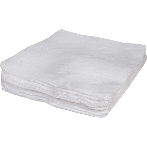 Premium Meltblown Sorbent Pads, Oil Only, 30" x 30", 50 gal. Absorbancy Distribution Élite MP