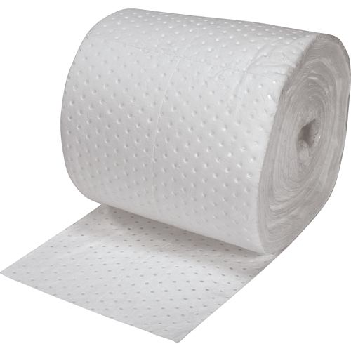 Feuilles absorbantes en fibres fines de premi&egrave;re qualit&eacute;, Lourd, 150' lo x 15" la, Absorption 25 gal. Distribution Élite MP