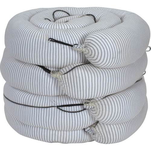 Premium Sorbent Boom, Universal, 10' L x 8" W, 70 gal. Absorbancy, 4 /Pack Distribution Élite MP