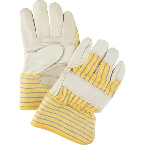 Gants d'ajusteur doubl&eacute;s pour l'hiver &agrave; chaleur sup&eacute;rieure, Grand, Paume en Cuir fleur de vache, Doublure en Thinsulate Distribution Élite MP